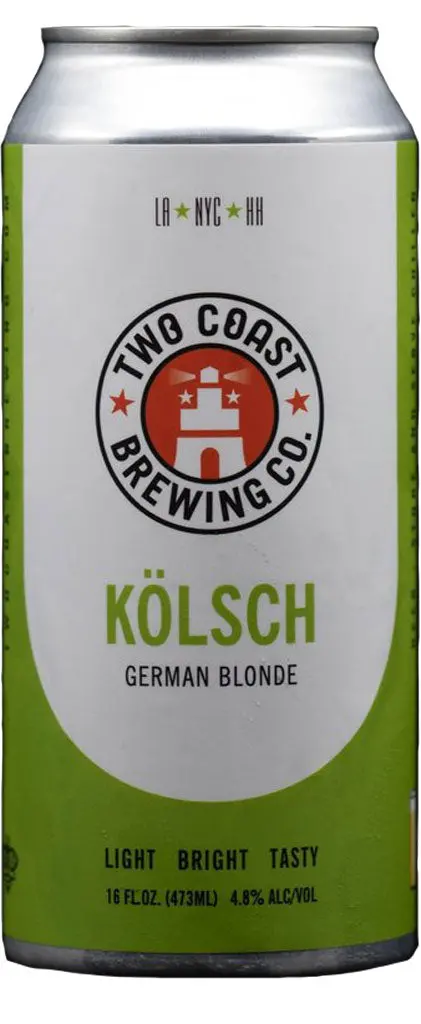 Two Coast Brewing Co. Kolsch 16Oz Can 1