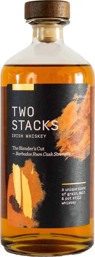 Two Stacks The Blender's Cut Barbados Rum Cask Strength Irish Whiskey 750Ml 1
