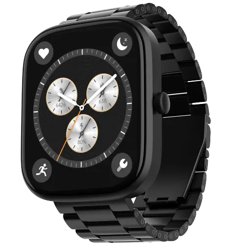 Boat Ultima Prism | Smartwatch With 1.96" (4.97Cm) Amoled Display, Bt Calling, 700+ Active Modes, Watch Face Studio 5