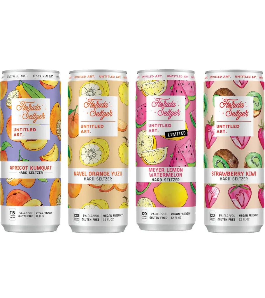 Untitled Art Florida Seltzer 12Oz Can 1