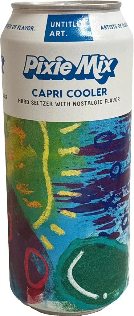 Untitled Art Pixie Mix Capri Cooler Seltzer 16Oz Can 1
