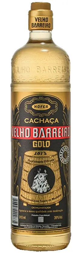 Velho Barreiro Gold Cachaca 1L 1