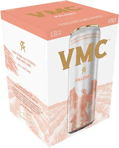 Vmc Paloma Tequila Cocktail 12Oz 4Pk Cans 1