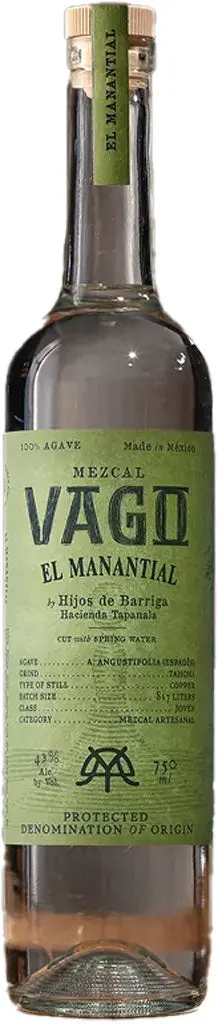 Vago Mezcal El Manantial Hijos De Barriga 750Ml 1