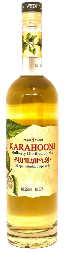 Vedi Alco Karahoonj Armenian Brandy Mulberry Gold 3 Year Old 750Ml 1