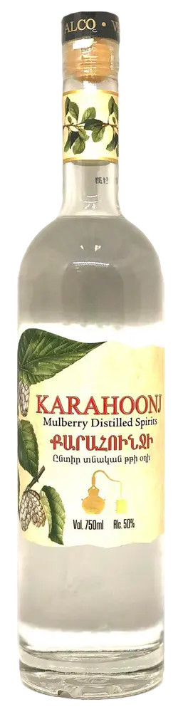 Vedi Alco Karahoonj Armenian Brandy Mulberry Silver 750Ml 1