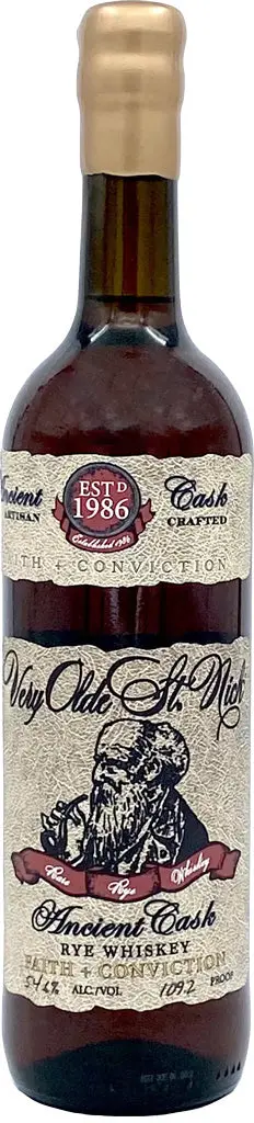 Very Olde St. Nick Faith & Conviction Rye Whiskey 750Ml 1