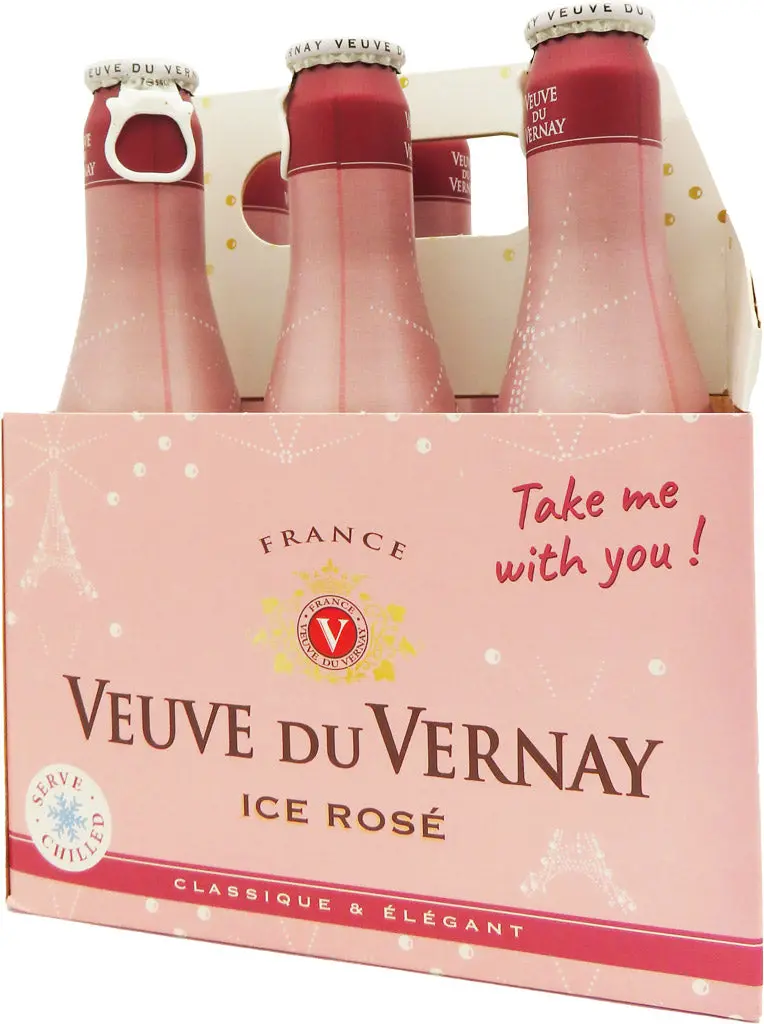 Veuve Du Vernay Ice Rose 6Pk 1