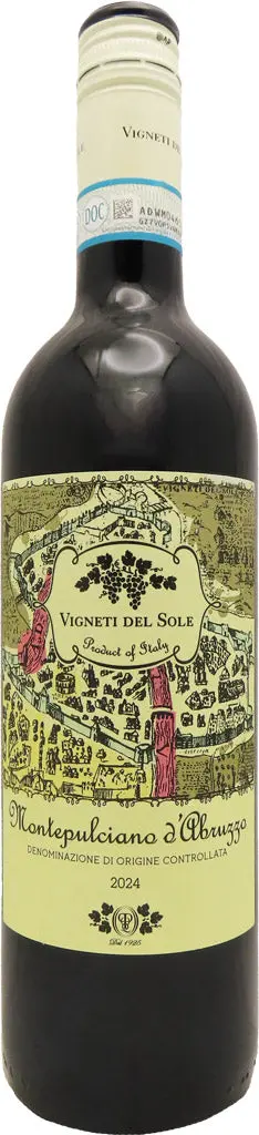 Vigneti Del Sole Montepulciano D'abruzzo 750Ml 1