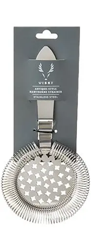 Viski Antique Style Cocktail Strainer 1