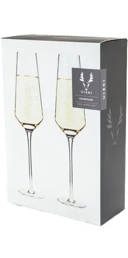 Viski Champagne Flutes 2Pk 1