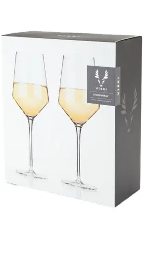 Viski Chardonnay Glass 2Pk 1