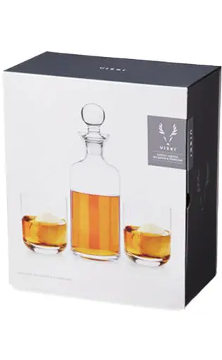 Viski Modern Decanter & Tumblers 1