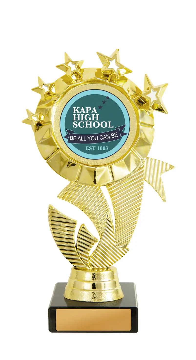 Ribbon With Stars - 50Mm Logo Holder 1