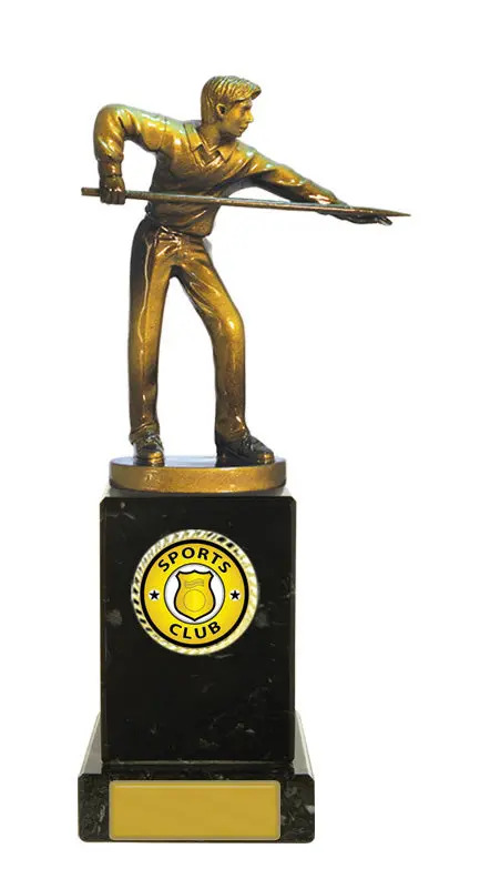 Billiards Figure On Marble 3