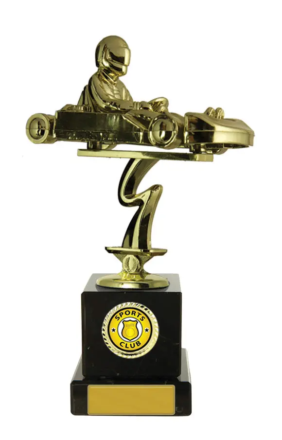Go Kart Figure On Marble 2