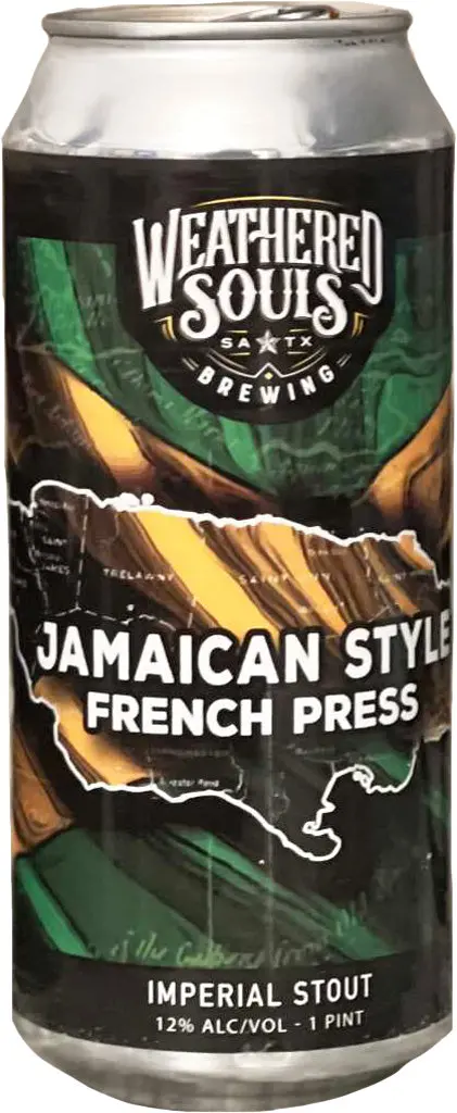 Weathered Souls Jamaican French Press Stout 16Oz Can 1