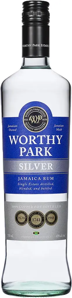 Worthy Park Jamaican Silver Jamaica Rum 750Ml 1