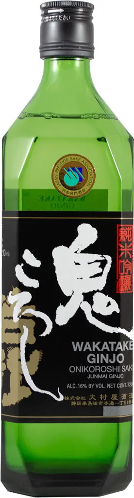 Wakatake Junmai Ginjo Black Label 720Ml 1