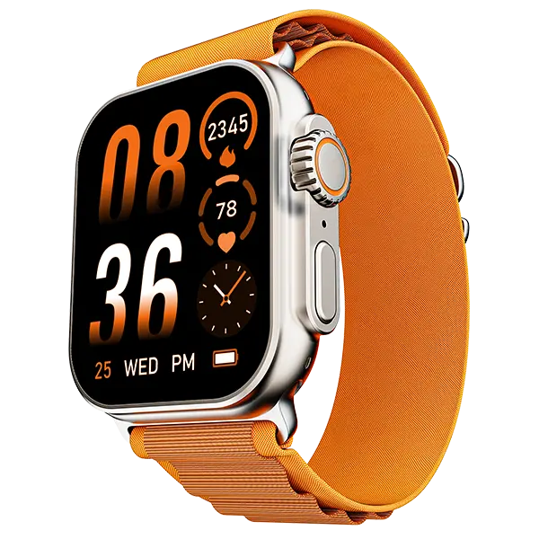 Boat Wave Genesis Pro | Smartwatch With 1.96" Amoled Display, Premium Metal Body, Bluetooth Calling, Spo2 Monitoring 1