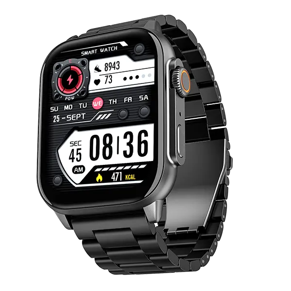 Boat Wave Vivid | Premium 2.0" (5.08 Cm) Amoled Display Smartwatch With Bt Calling, 100+ Sports Modes, Spo2 Measurement 1