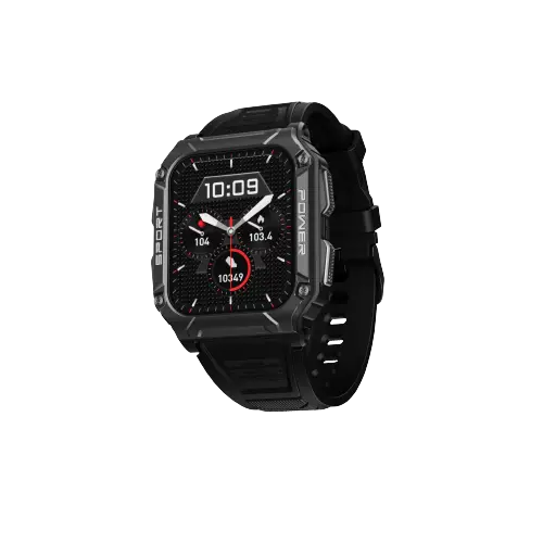 Boat Wave Armour 2 | Smartwatch With Bluetooth Calling, 1.96" (4.97Cm) Hd Display, 100+ Sports Mode, Up To 25 Days Battery 1