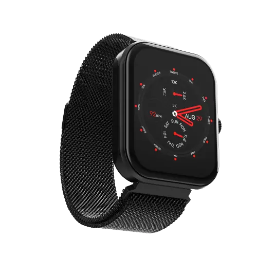 Boat Ultima Connect Max | Biggest 2" (5.08 Cm) Hd Display Smartwatch, Bt Calling, Vibrations And Dnd Mode, 100+ Sports Mode 4