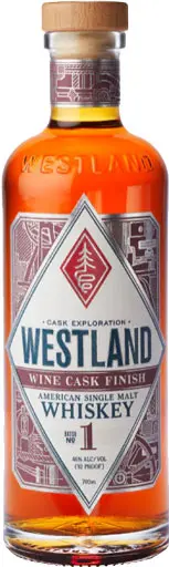 Westland American Single Malt Wine Cask Finish 700Ml 1