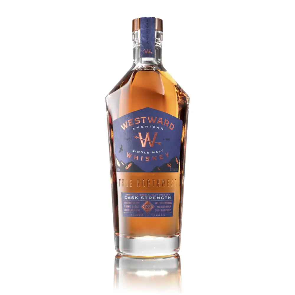 Westward American Single Malt Cask Strength Whiskey 750Ml 1