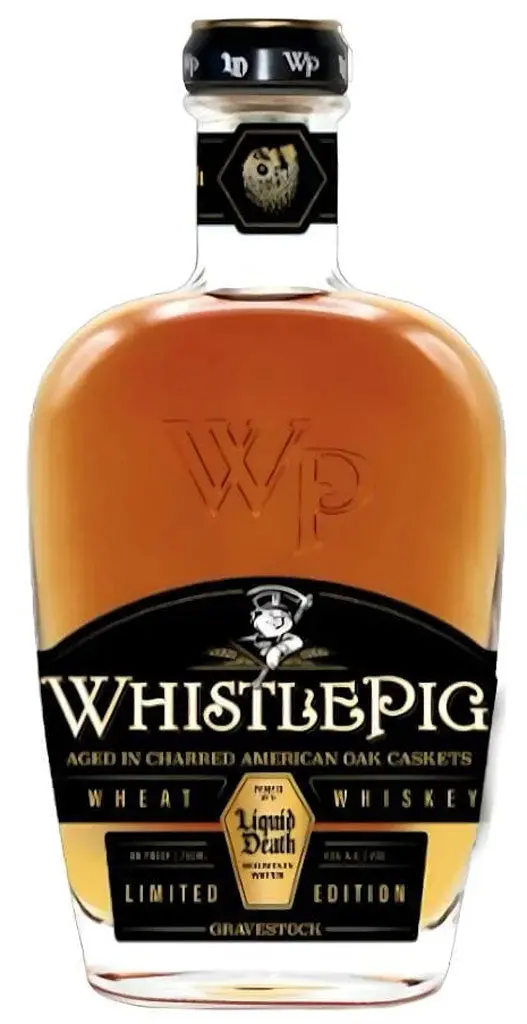 Whistlepig Gravestock Wheat Whiskey Liquid Death Edition 750Ml 1