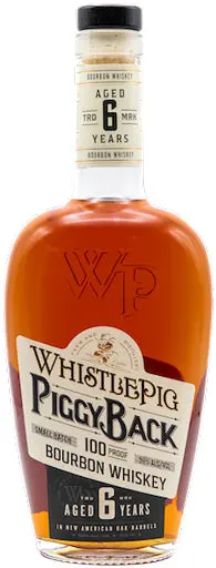 Whistlepig Piggy Back Bourbon Whiskey 6 Year Old 750Ml 1