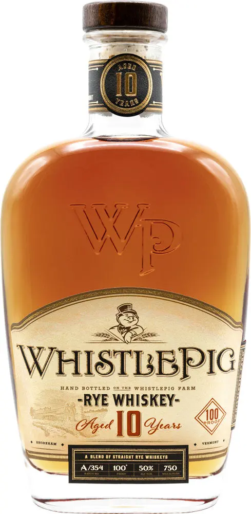 Whistlepig Rye 10 Year Old 100 Proof 750Ml 1