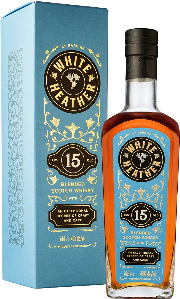White Heather Blended Scotch Whisky 15 Year Old 700Ml 1