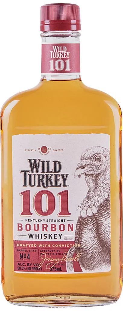 Wild Turkey 101 Proof Kentucky Bourbon 375Ml 1