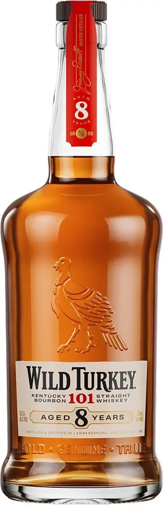 Wild Turkey 101 Proof Kentucky Straight Bourbon 8 Year Old 750Ml 1