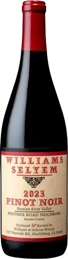 Williams Selyem Pinot Noir Westside Road Neighbors 2023 750Ml 1