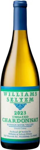 Williams Selyem Unoaked Chardonnay 2023 750Ml 1