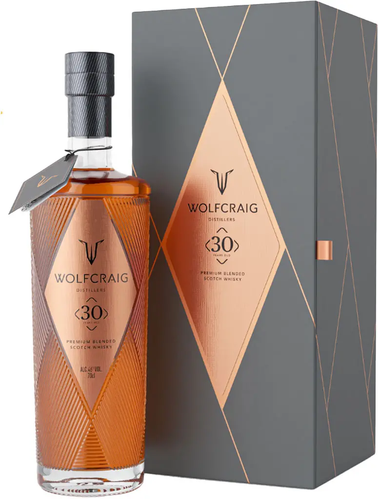 Wolfcraig Distillers Premium Blended Scotch Whisky 30 Year Old 700Ml 1