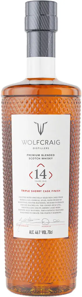 Wolfcraig Distillers Triple Sherry Cask Finish Scotch Whisky 14 Year Old 700Ml 1