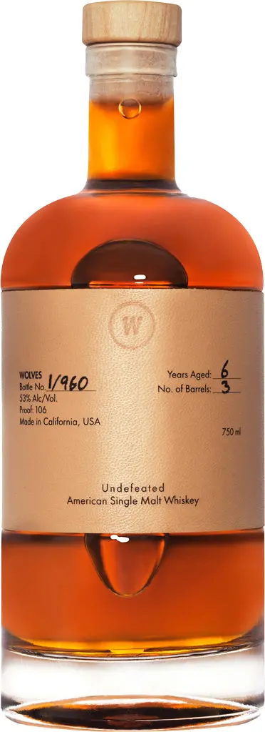 Wolves Undefeated Single Malt Whiskey 750Ml 1