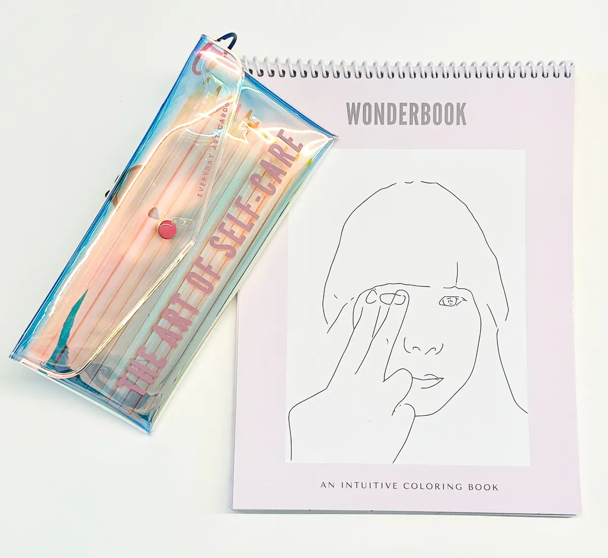 Wonderbook And Colored Pencils Set 1