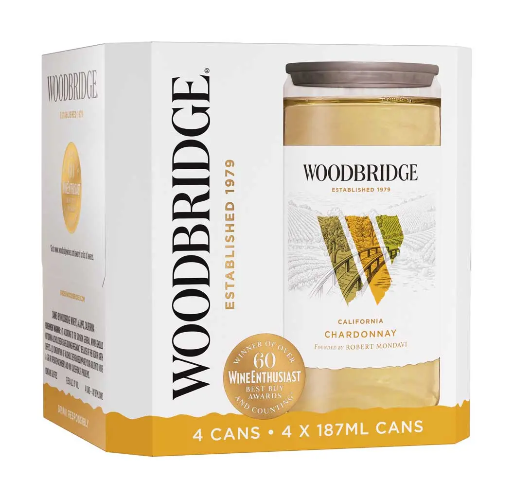 Woodbridge Chardonnay 187Ml 4Pk Can 1