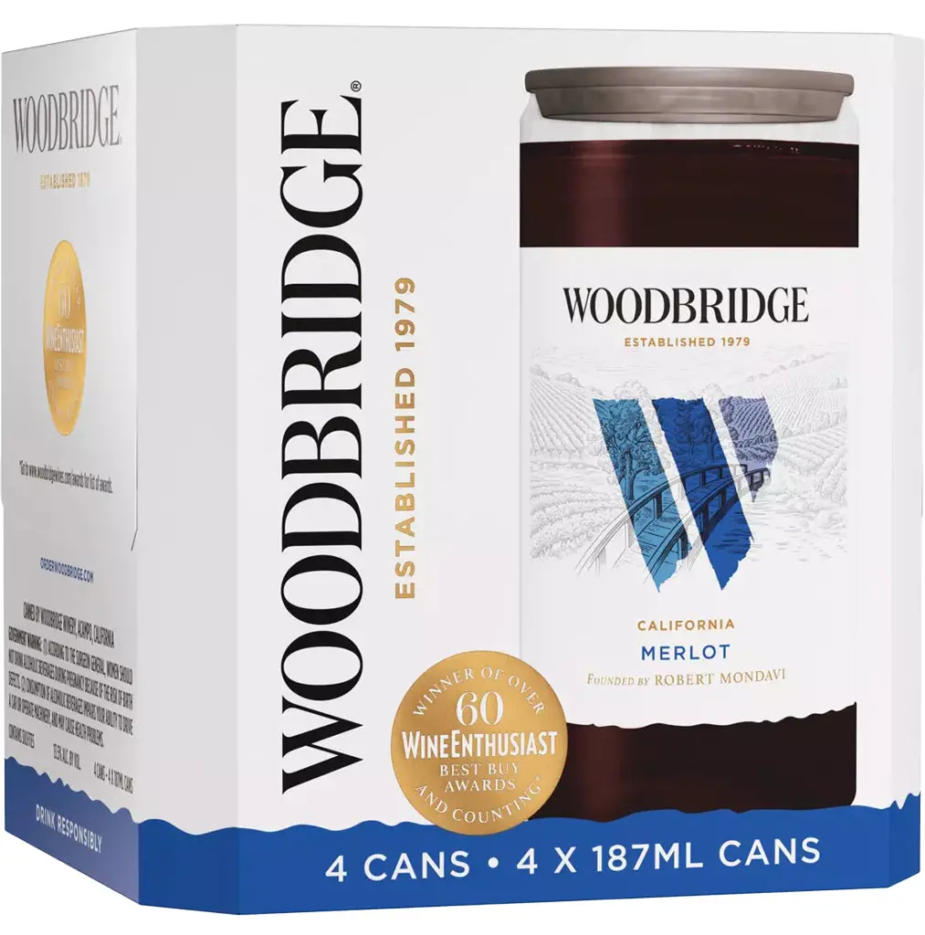 Woodbridge Merlot 187Ml 4Pk Can 1