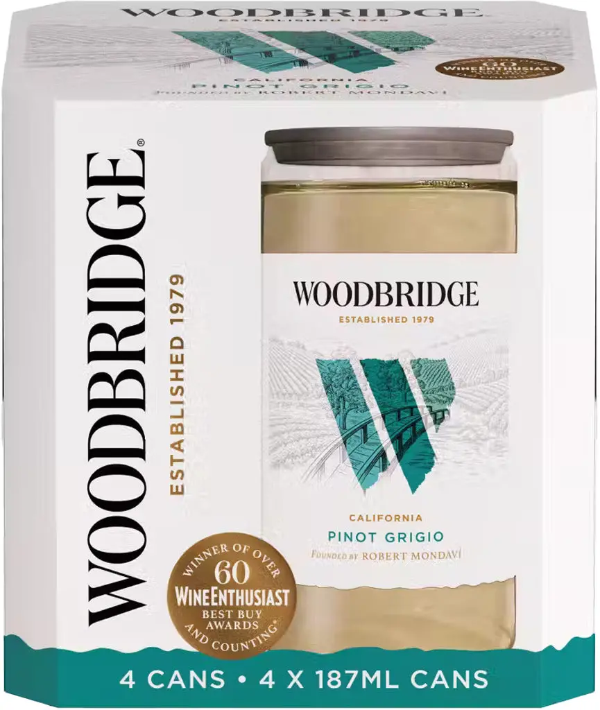 Woodbridge Pinot Grigio 187Ml 4Pk Can 1