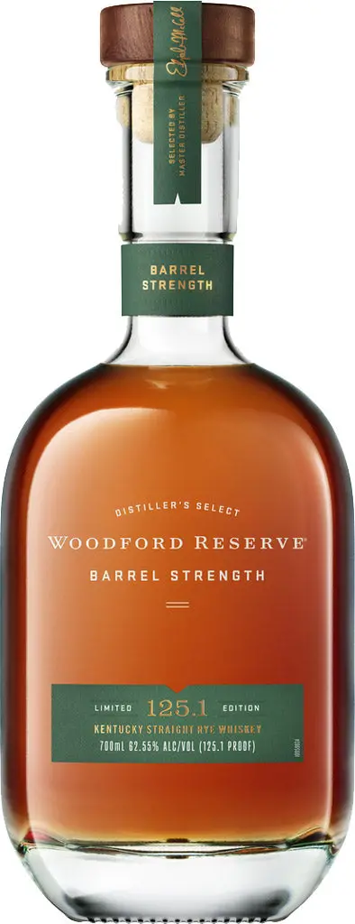 Woodford Reserve Barrel Strength Kentucky Rye Whiskey 125.1 Proof 700Ml 1