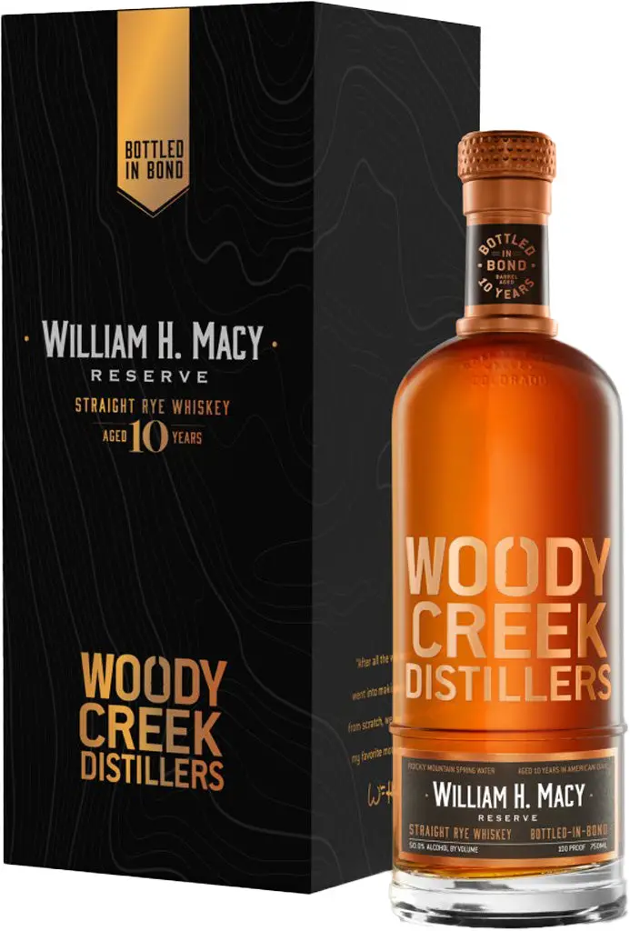 Woody Creek William H. Macy Reserve Bottled In Bond Straight Rye Whiskey 750Ml 1