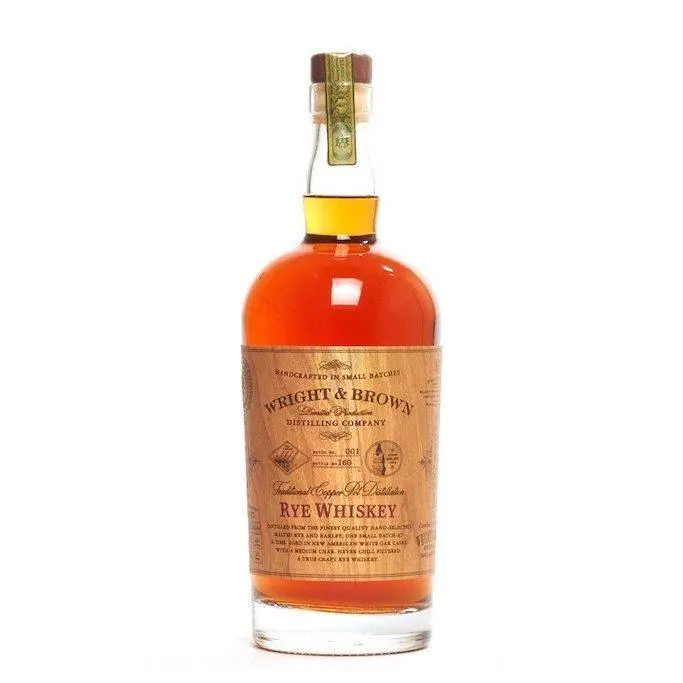 Wright & Brown Rye Whiskey 750Ml 1