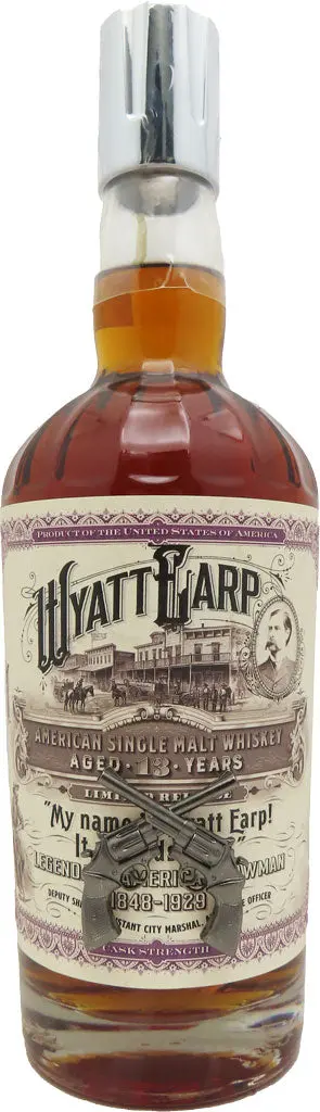 Wyatt Earp Hazmat American Whiskey 13 Year Old 750Ml 1