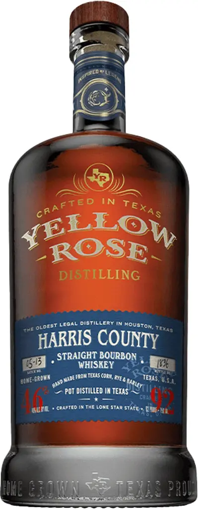 Yellow Rose Harris County Straight Bourbon Whiskey 750Ml 1