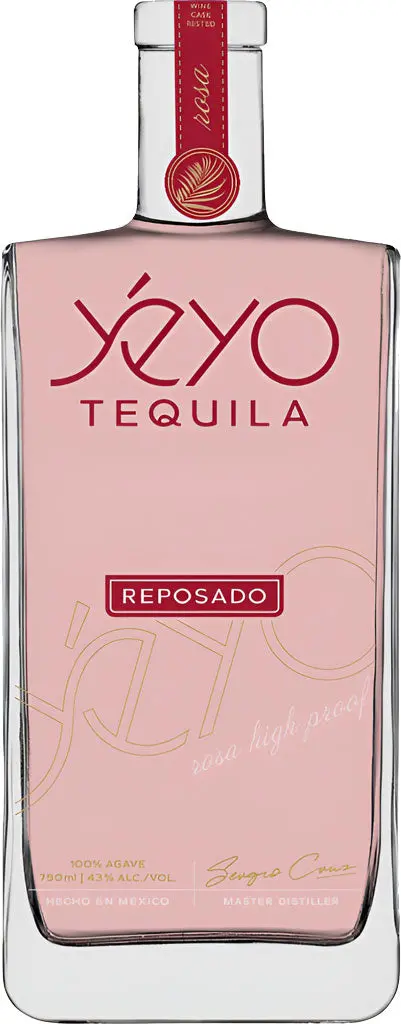 Yeyo Tequila Rosa Reposado High Proof 750Ml 1